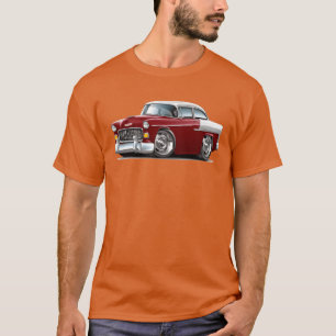 1955 Chevy Belair Maroon Auto lustig T-Shirt