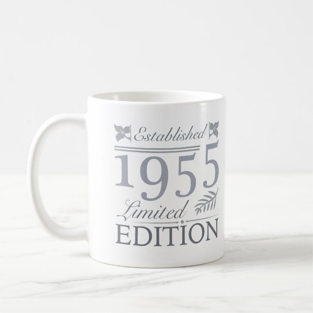 1955 Limited Edition 70. Geburtstag Kaffeetasse (Links)