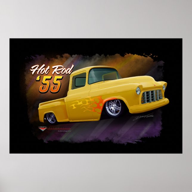 1955 LKW-Poster "Chevy" Poster (Vorne)