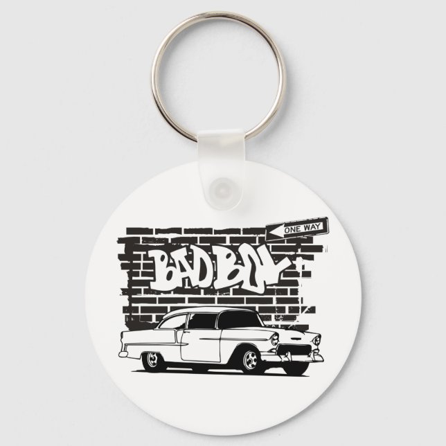 1955 Vintag Chevy Bad Boy Schlüsselanhänger (Vorderseite)