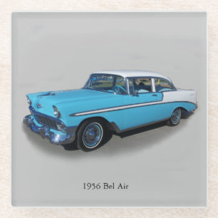 1956 Bel Air glass Untersetzer