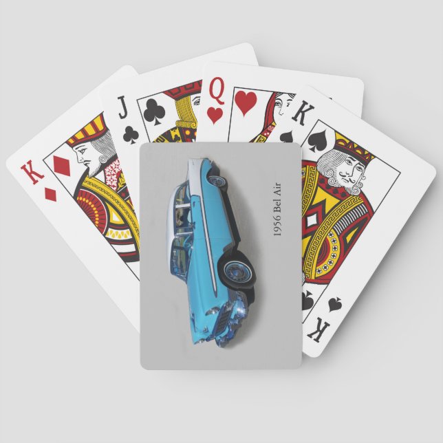 1956 Bel Air Spielkarten (Rückseite)