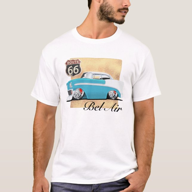 1956 Chevrolet Bel Air T-Shirt (Vorderseite)
