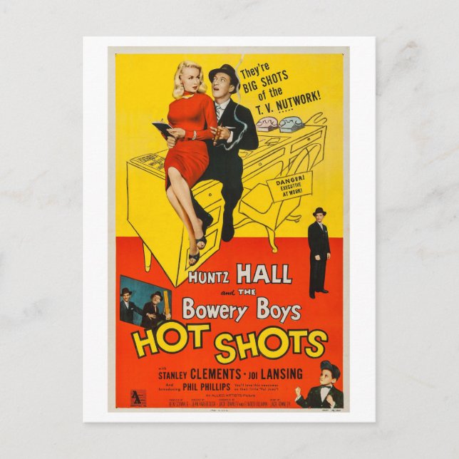 1956 Film Hot Shots Postkarte (Vorderseite)