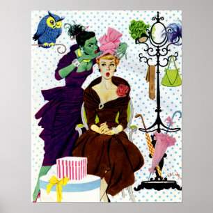 1956 flüstert Eifersucht in Glorias Ohr Poster