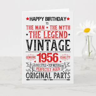 1956 geboren Geburtstag der Mann der Mythos die Le Karte