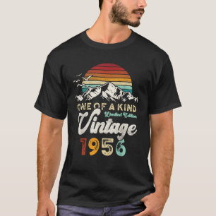 1956 geboren Männer Frauen 70 Jahre alt Vintage He T-Shirt