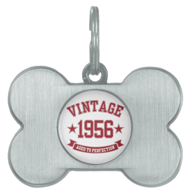 1956 Vintag bis perfekt Tiermarke (Vorderseite)