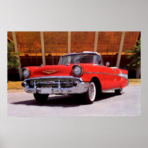1957 Chevrolet Bel-Air Cabrio Poster