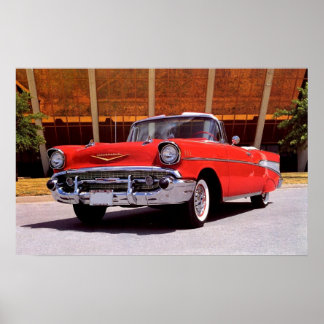 1957 Chevrolet Bel-Air Cabrio Poster