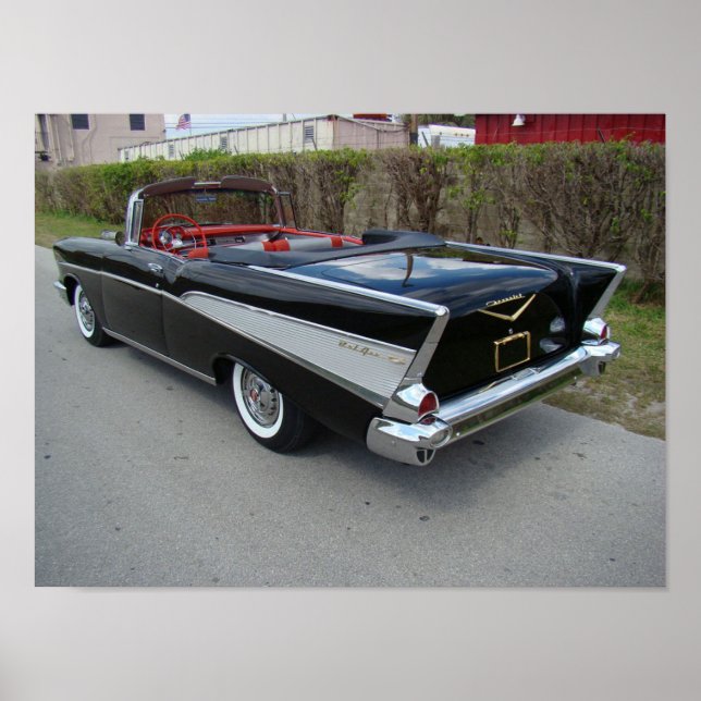 1957 Chevrolet Bel Air Poster (Vorne)