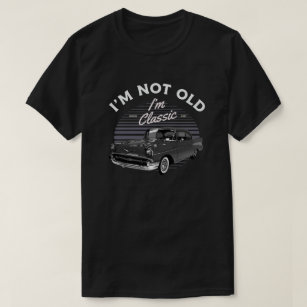 1957 Chevy Bel Air Car Ich bin nicht alt ich bin C T-Shirt