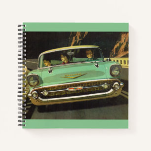 1957 Chevy Bel Air Notizbuch