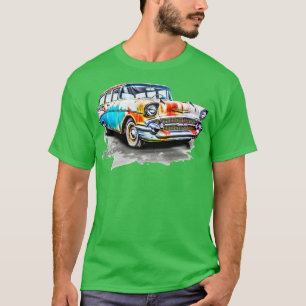 1957 Chevy Station Wagon T-Shirt