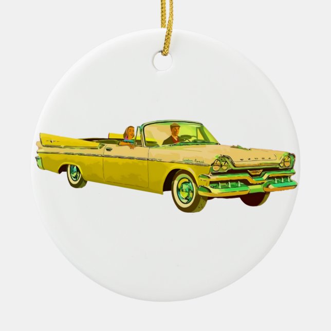 1957 Dodge Custom Royal Lancer Keramik Ornament (Vorne)