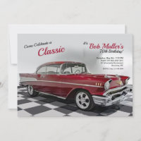 1957 Einladung von Chevy Bel