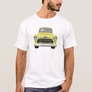 1957 gelber Chevy Lieferwagen T-Shirt