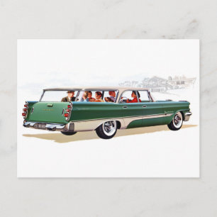 1957 Kombi Postkarte