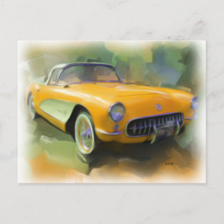 1957 Korvette Postkarte