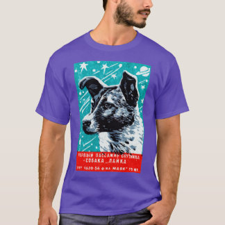 1957 Laika der Weltraumhund T-Shirt