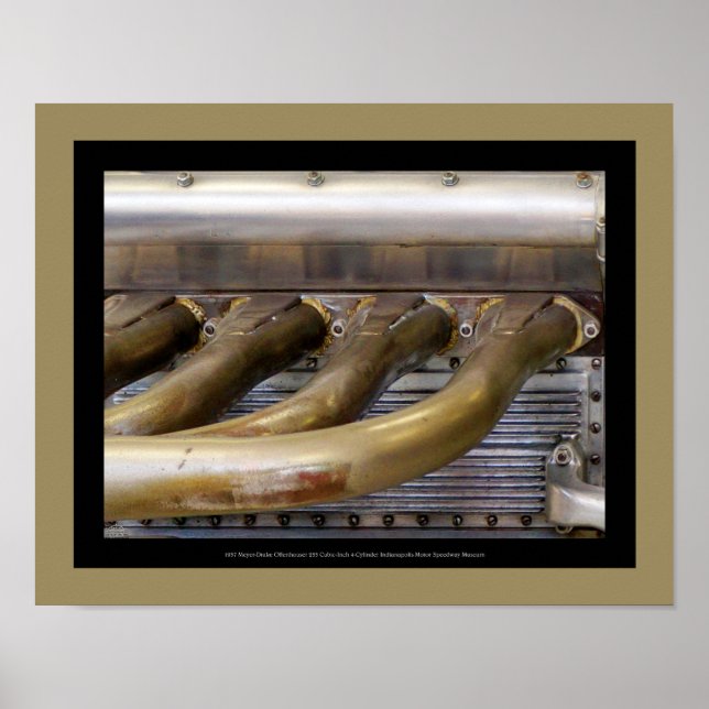 1957 Meyer Drake Motor - Details Poster (Vorne)