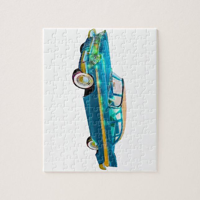 1957 Plymouth Belvedere Puzzle (Vertikal)