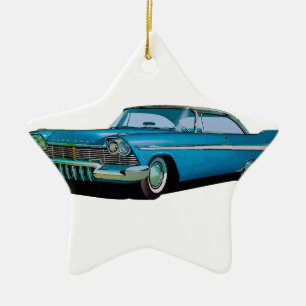 1957 Plymouth Belvedere Sport Coupe Keramikornament