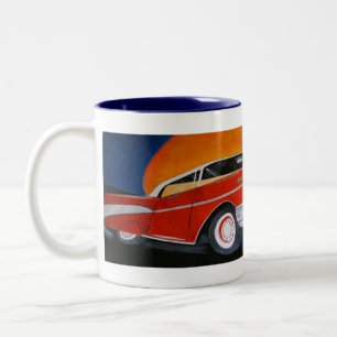 1957 rote Chevy Kaffeetasse