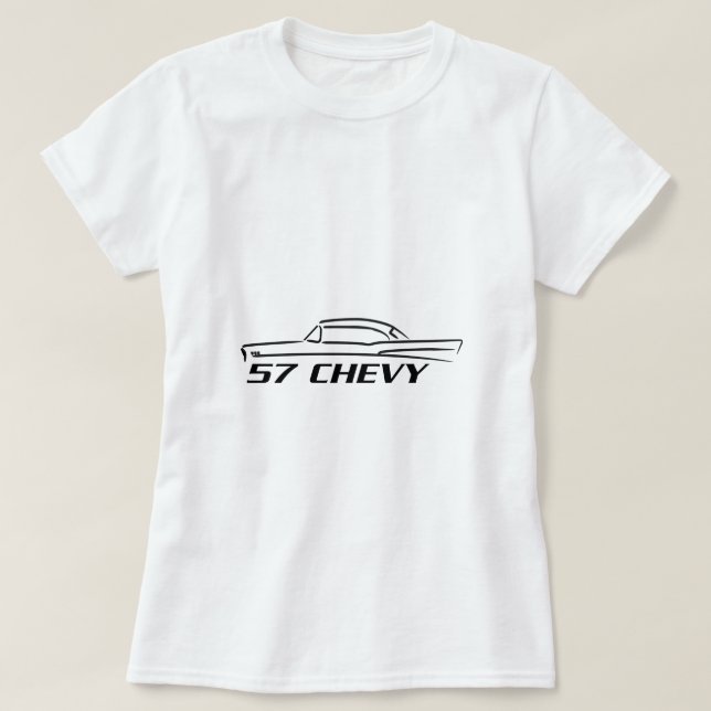 1957 Schwerwiegender, oberer Typ T-Shirt (Design vorne)
