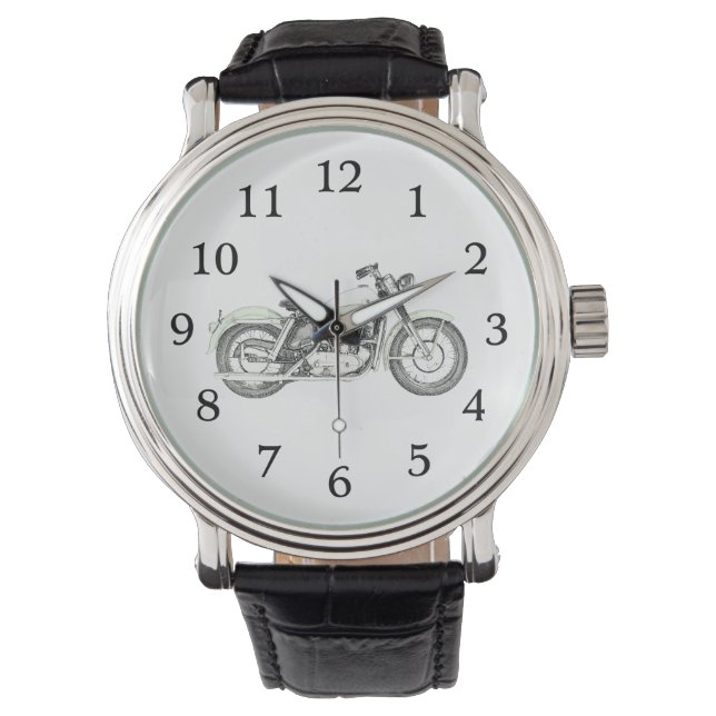 1957 Sportster Motorrad Armbanduhr (Vorderseite)