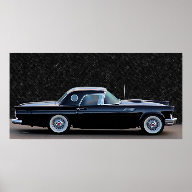 1957 T-BIRD POSTER (Vorne)
