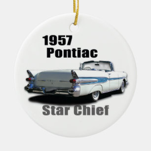 1957 u. 1959 PONTIACS Keramikornament