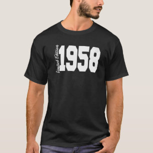 1958 64. Geburtstag Frauen Männer T-Shirt