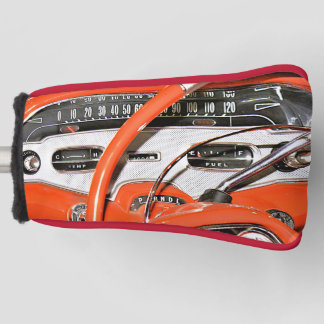 1958 Classic Car Dashboard Golf Headcover