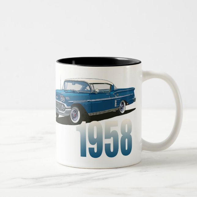 1958 Impala Zweifarbige Tasse (Rechts)