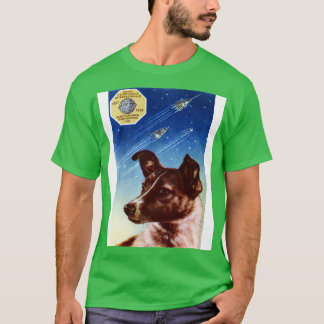 1958 Laika Erster Hund im Weltraum T-Shirt