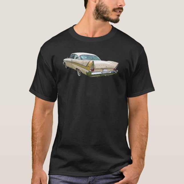 1958 T - Shirt für Creme und Gold Plymouth Fury (Vorderseite)