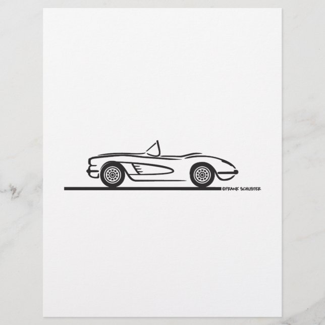1959 1960 Chevrolet Corvette (Vorderseite)