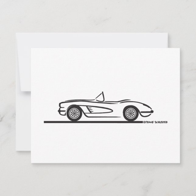 1959 1960 Chevrolet Corvette (Vorderseite)