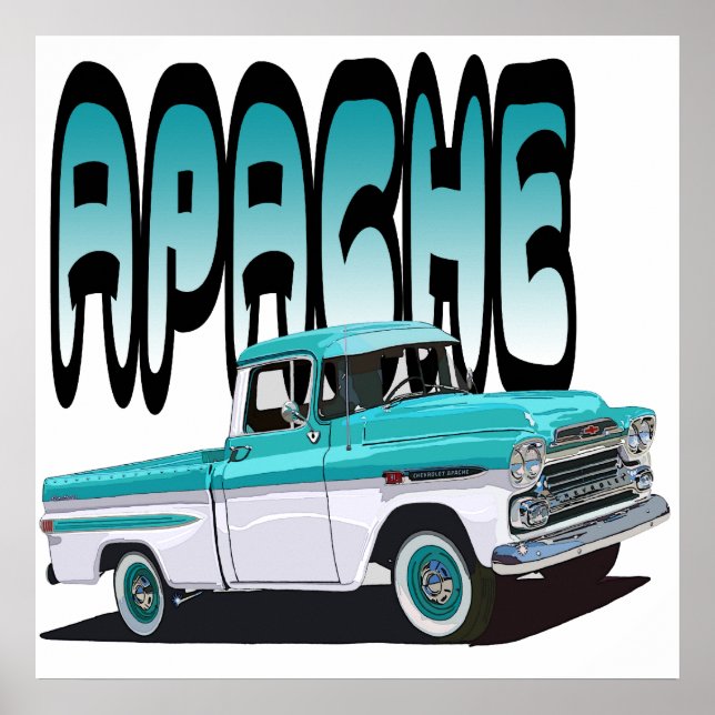 1959 Apache Poster (Vorne)