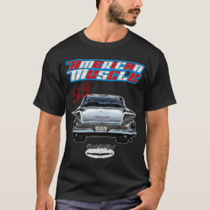 1959,Bel Invicta,Electra,Rockabilly,rostiges Auto, T-Shirt