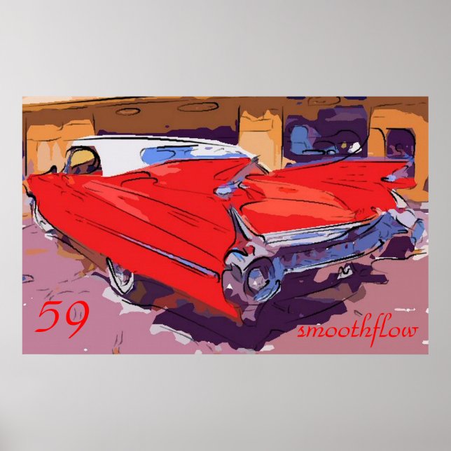1959-Cadillac-Smoothflow Poster (Vorne)