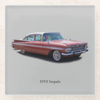 1959 Impala Glas Untersetzer