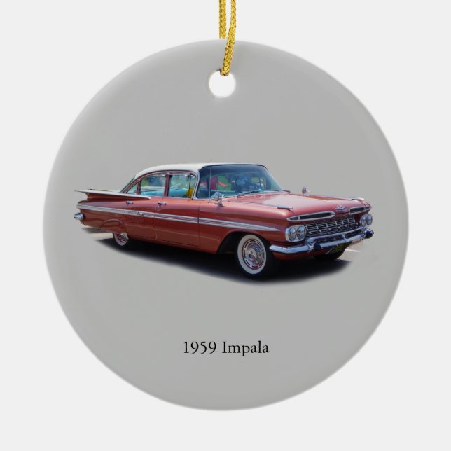 1959 Impala-Ornament Keramik Ornament (Vorne)