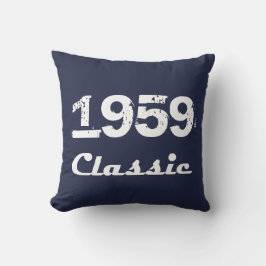 1959 Klassische 60. Geburtstagsfeier Kissen
