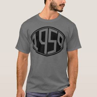 1959 Retro-Hipster Geburtstag T-Shirt