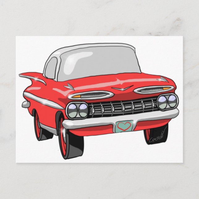 1959 Tschüsli Postkarte (Vorderseite)