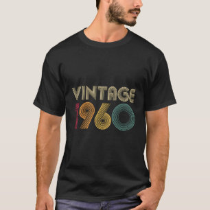 1960 60. Geburtstagsgeschenk Vintag 60 Jahre alte T-Shirt
