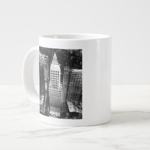1960:  Eine Luftaufnahme eines Jumbo-Tasse