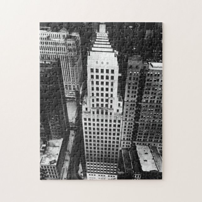 1960:  Eine Luftaufnahme eines Puzzle (Vertikal)